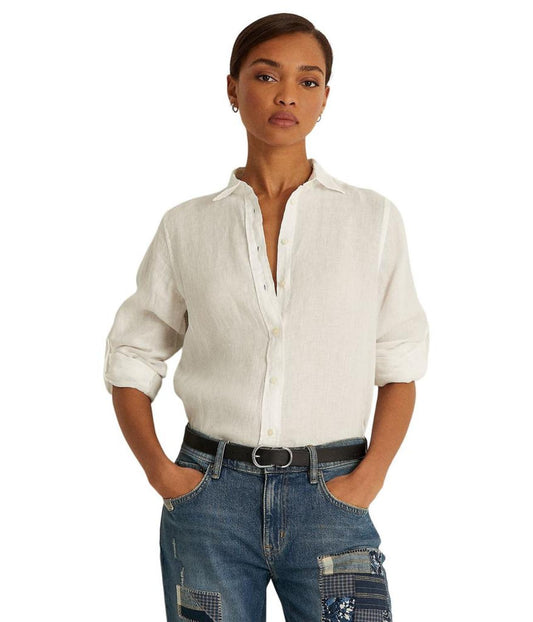 Petite Linen Shirt