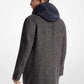 Coatbridge 2-in-1 Herringbone Wool Blend Coat