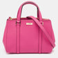 Pink Leather Newberry Lane Loden Tote