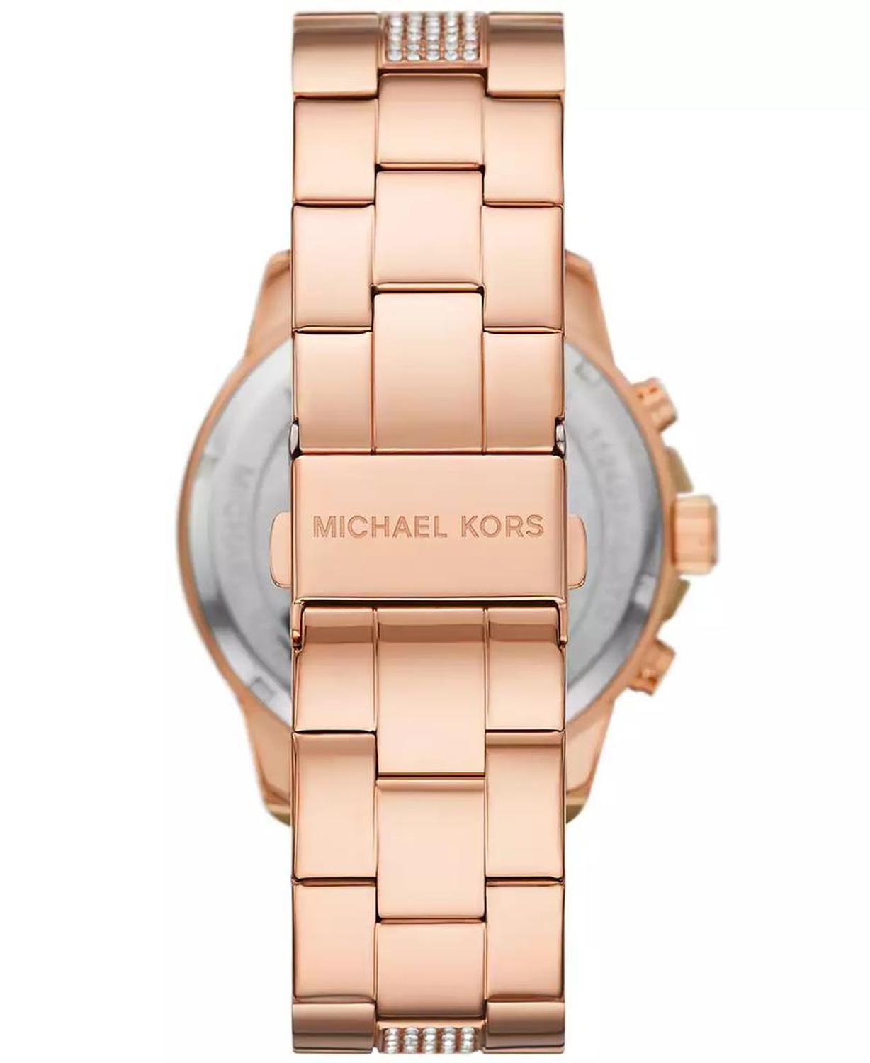 Women's Brynn Chronograph Rose Gold-Tone Stainless Steel Watch 40mm