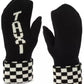 Women's Taxi Checkboard Mittens