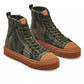 The High Top Camouflage Jacquard Sneakers