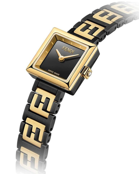 FENDI Women's Forever Fendi Square Diamond Watch