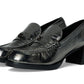 Natalie Crinkled Metallic Loafer