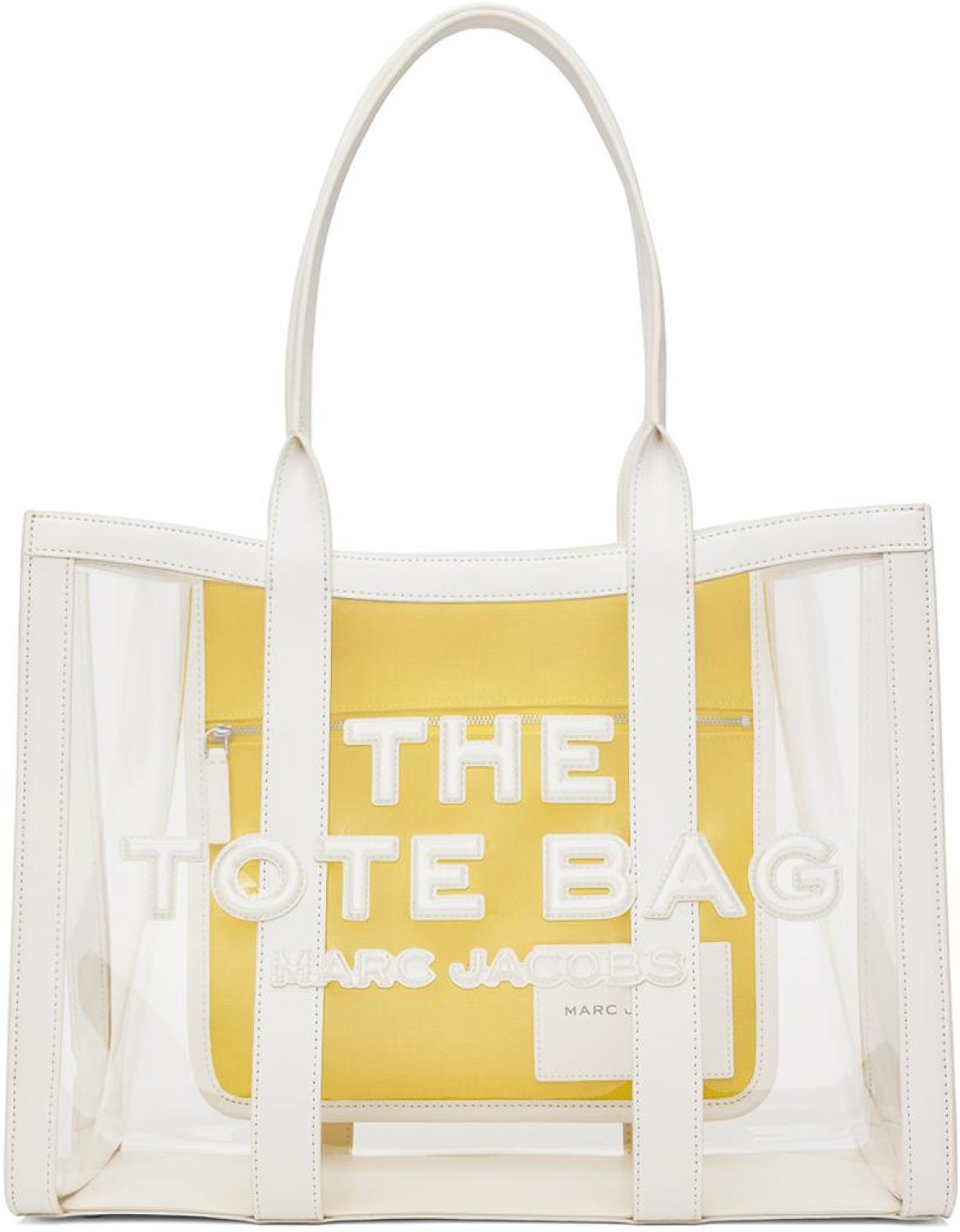 White 'The Clear Large' Tote