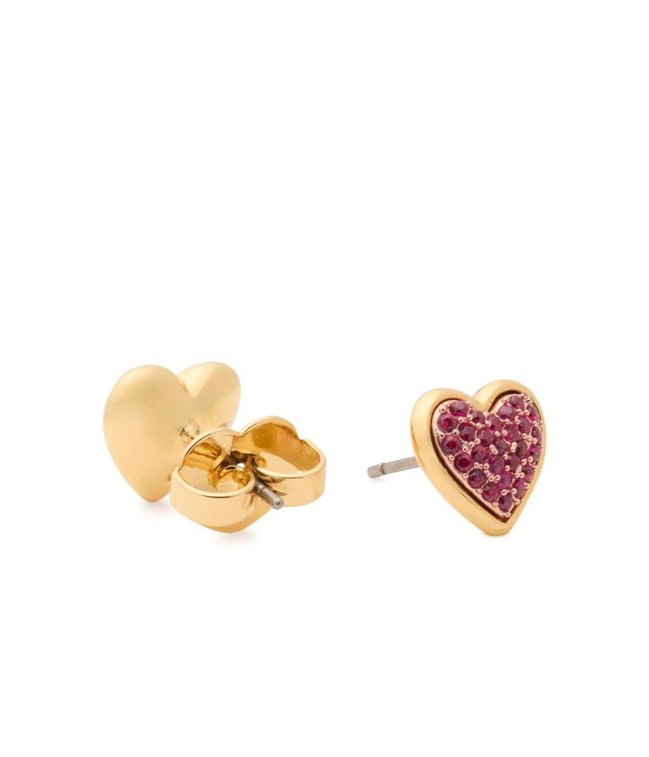 Heart Pave Studs