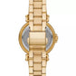 Women's Maren Three-Hand Gold-Tone Stainless Steel Watch 33mm