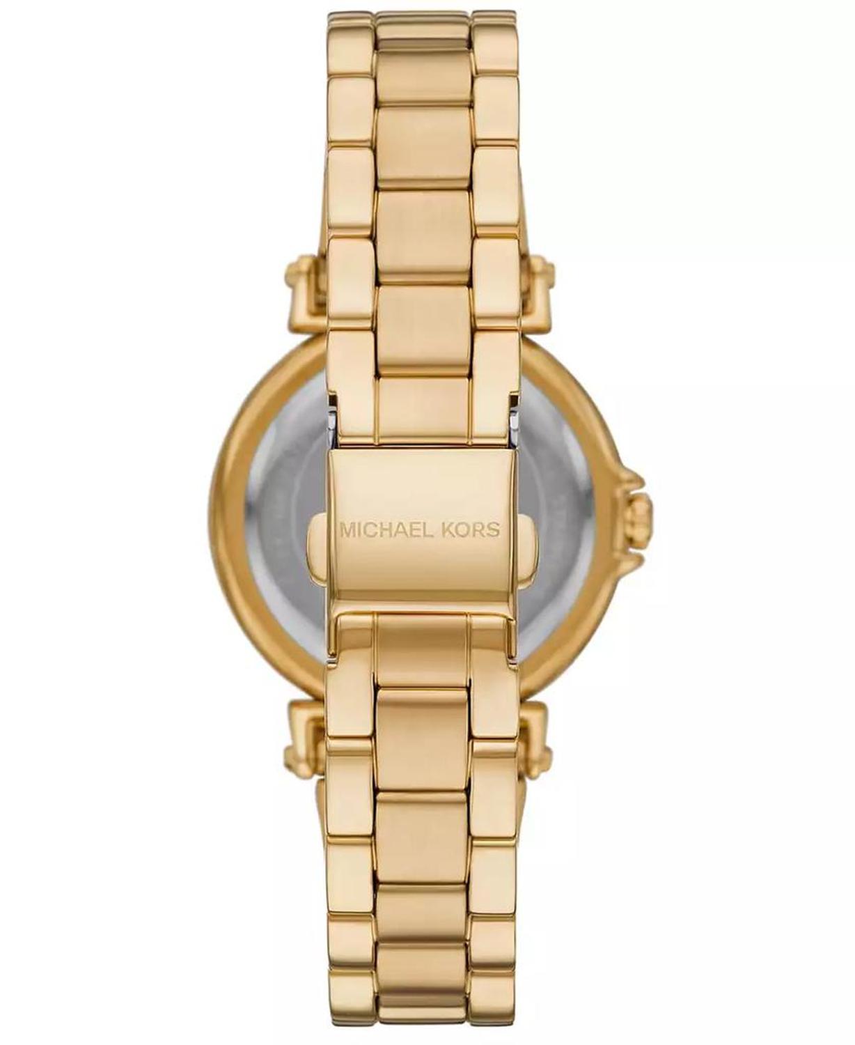 Women's Maren Three-Hand Gold-Tone Stainless Steel Watch 33mm