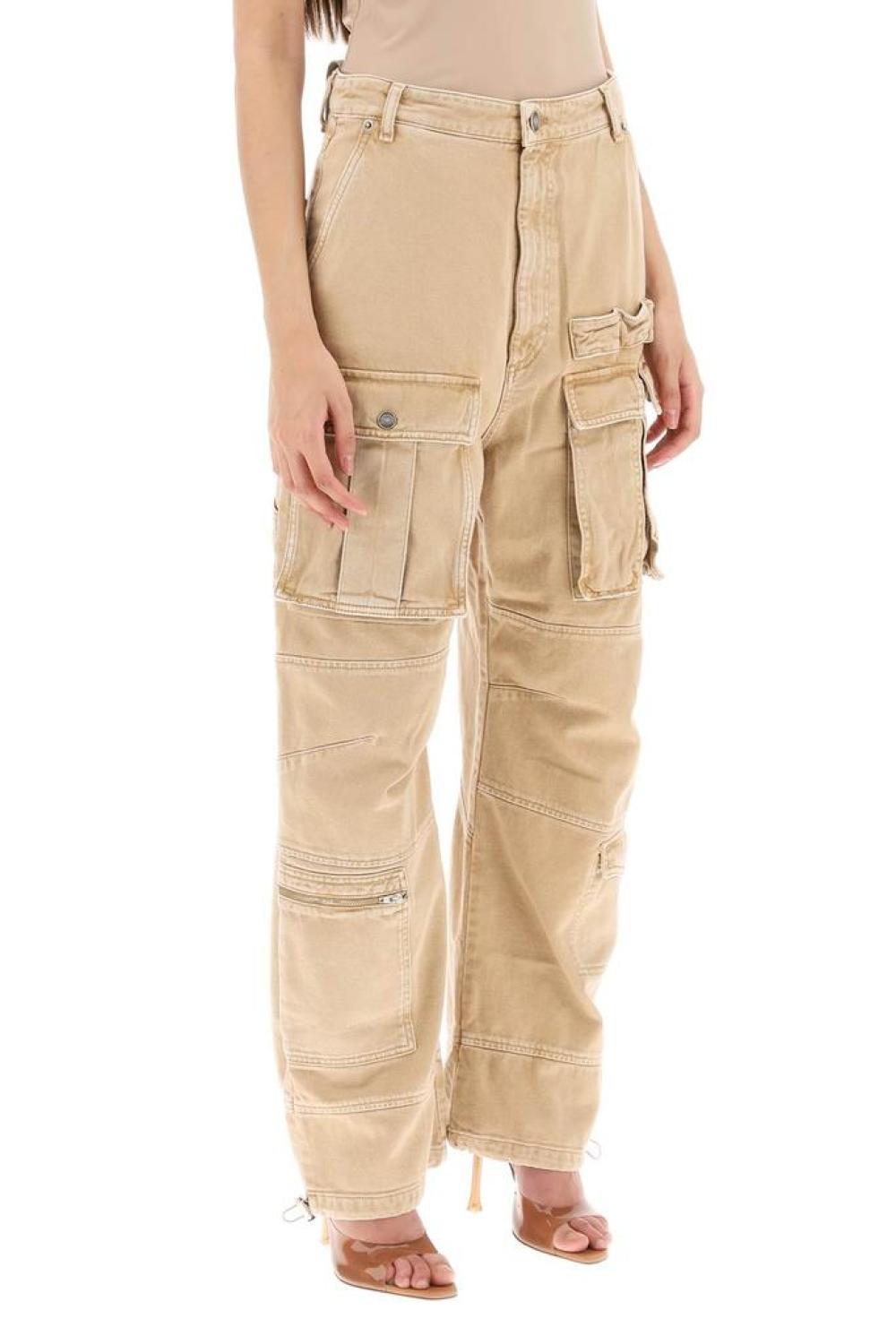 Sportmax 'vanda' Cargo Pants In Denim