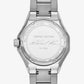 PRIDE Limited-Edition Oversized Raquel Rainbow Pavé Silver-Tone Watch