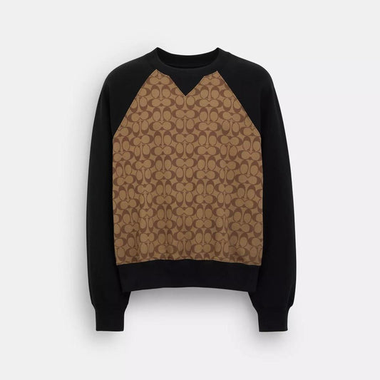 Coach Outlet Signature Crewneck Sweatshirt