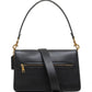 Coach Logo Detailed Fold-Over Shoulder Bag