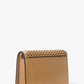 Jet Set Medium Woven Leather Crossbody Bag