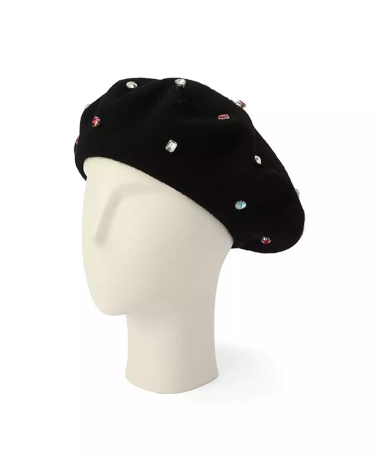 Women's Embellished Beret Hat