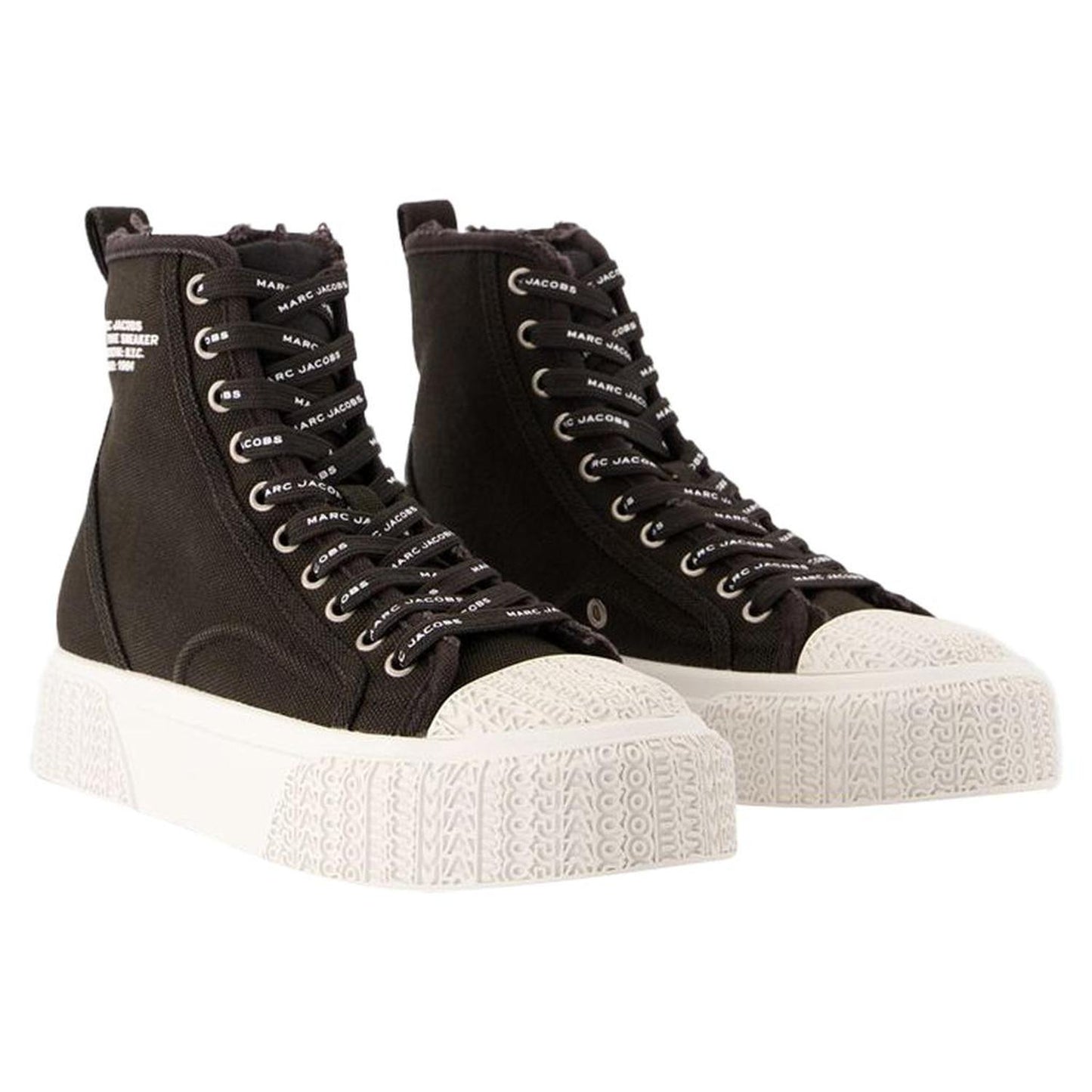 The High Top Sneakers - Marc Jacobs - Cotton - Black