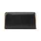 Morgan Bow Embellished Saffiano Leather Envelope Flap Small Crossbody