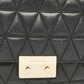 Micheal Kors Black Quilted Leather Large Sloan Shoulder Bag