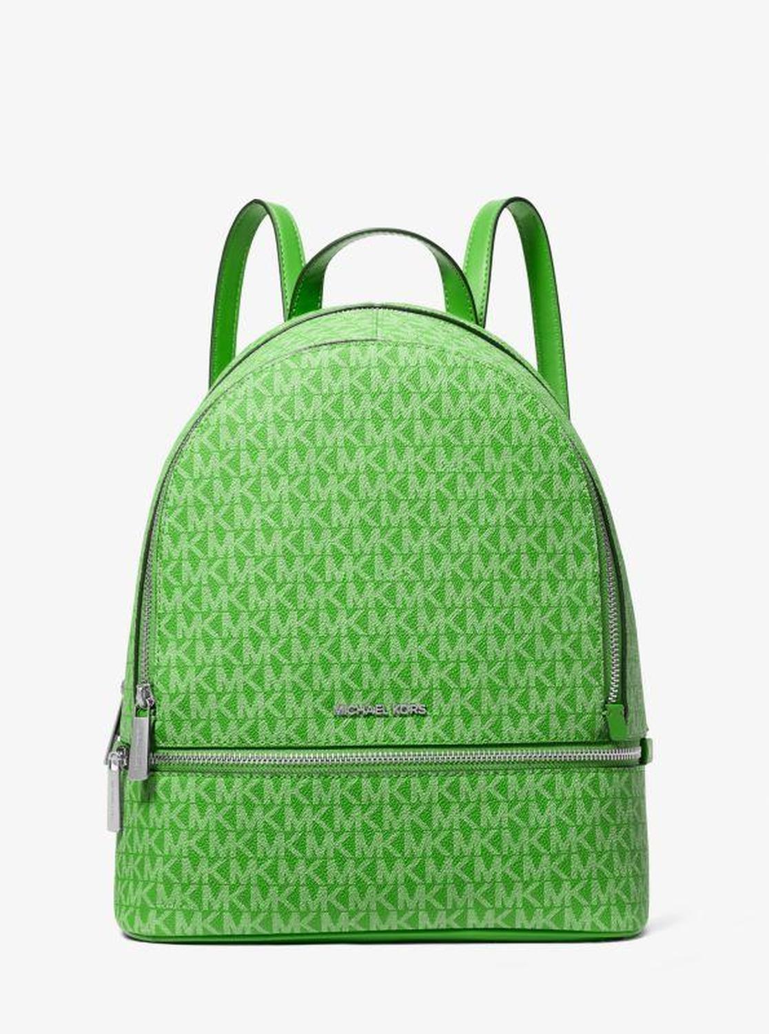 Rhea Medium Signature Logo Backpack