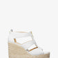 Etta Linen Blend Wedge Sandal