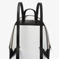 Rhea Medium Color-Block Signature Logo Backpack