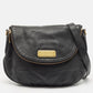 Marc By Marc Jacobs Black Leather Classic Q Natasha Crossbody Bag