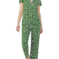 Womens Floral 2PC Pant Set