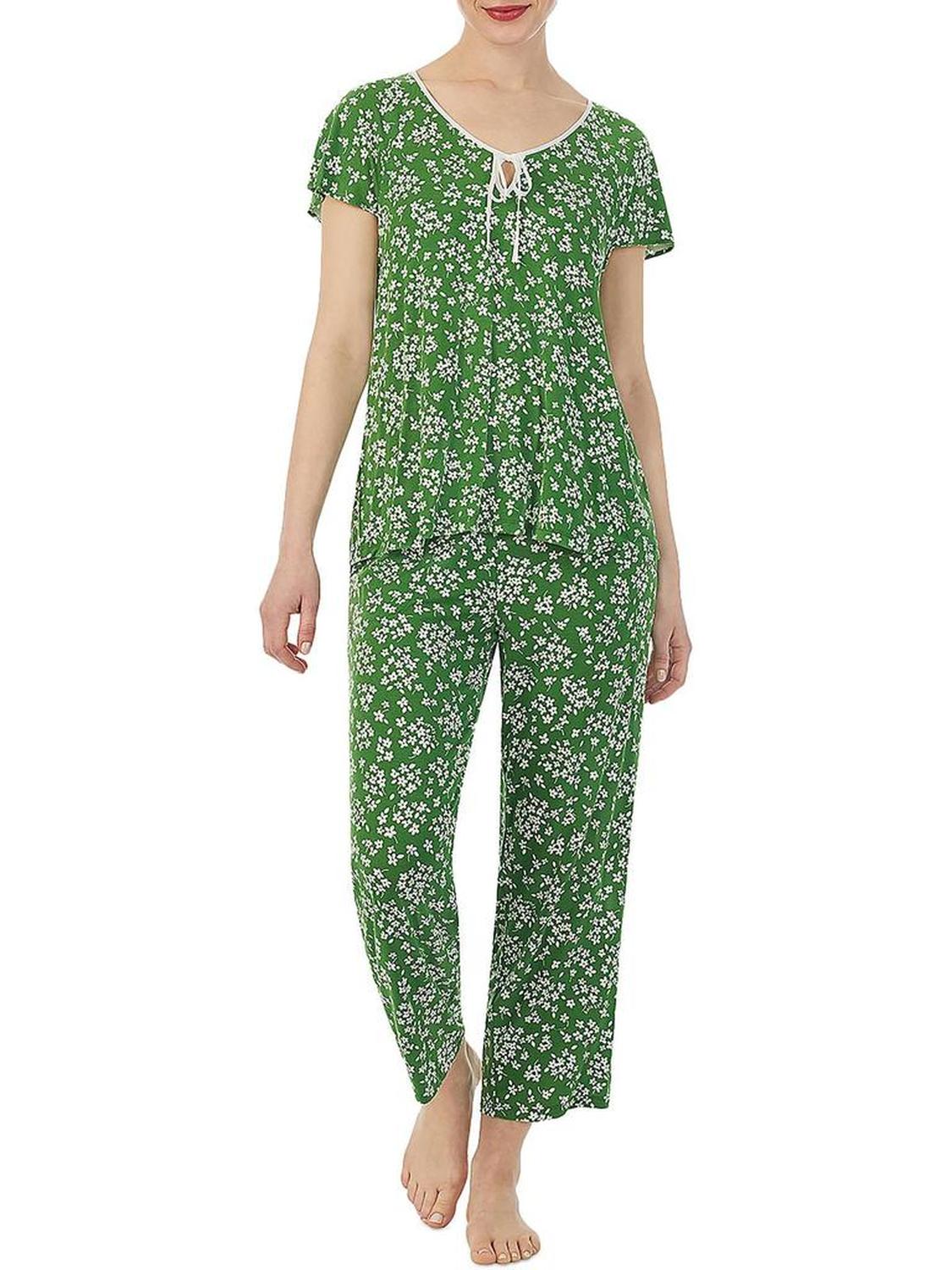 Womens Floral 2PC Pant Set