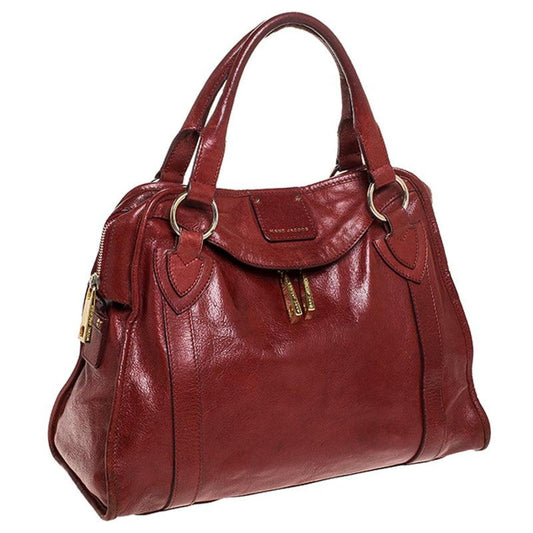 Marc Jacobs Leather Wellington Fulton Satchel