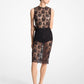 Floral Lace Sheath Dress