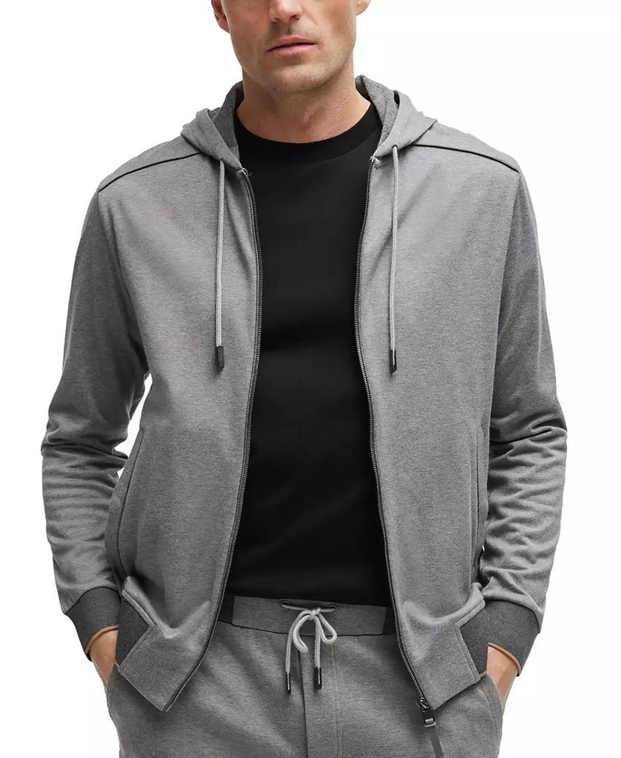 Men's Double-Faced Zip-Up Hoodie