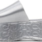 Silver Melissa Edition Becky Sandals