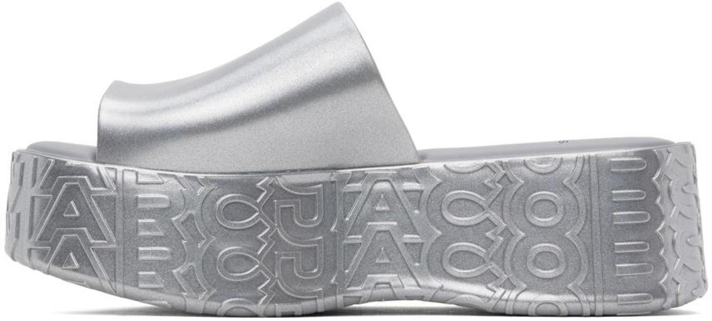 Silver Melissa Edition Becky Sandals