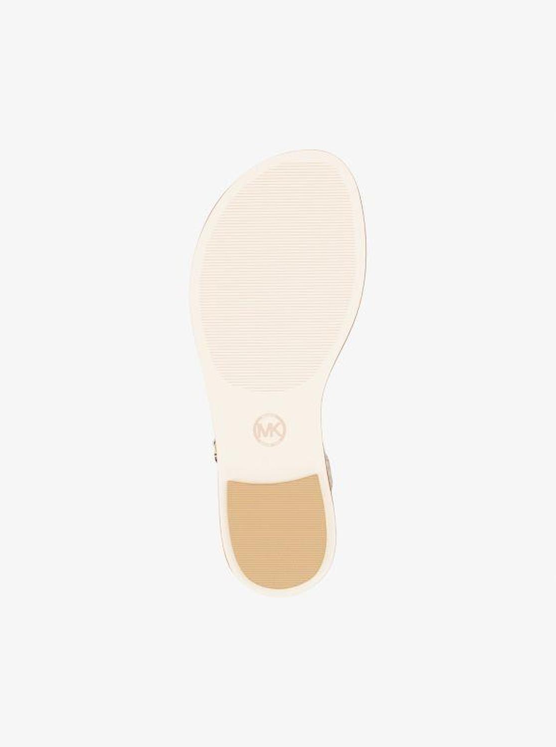 Mallory Signature Logo T-Strap Sandal