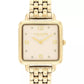 Women's Cass Gold-Tone Stainless Steel Bracelet Watch