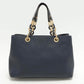 Blue Saffiano Leather Medium Cynthia Tote