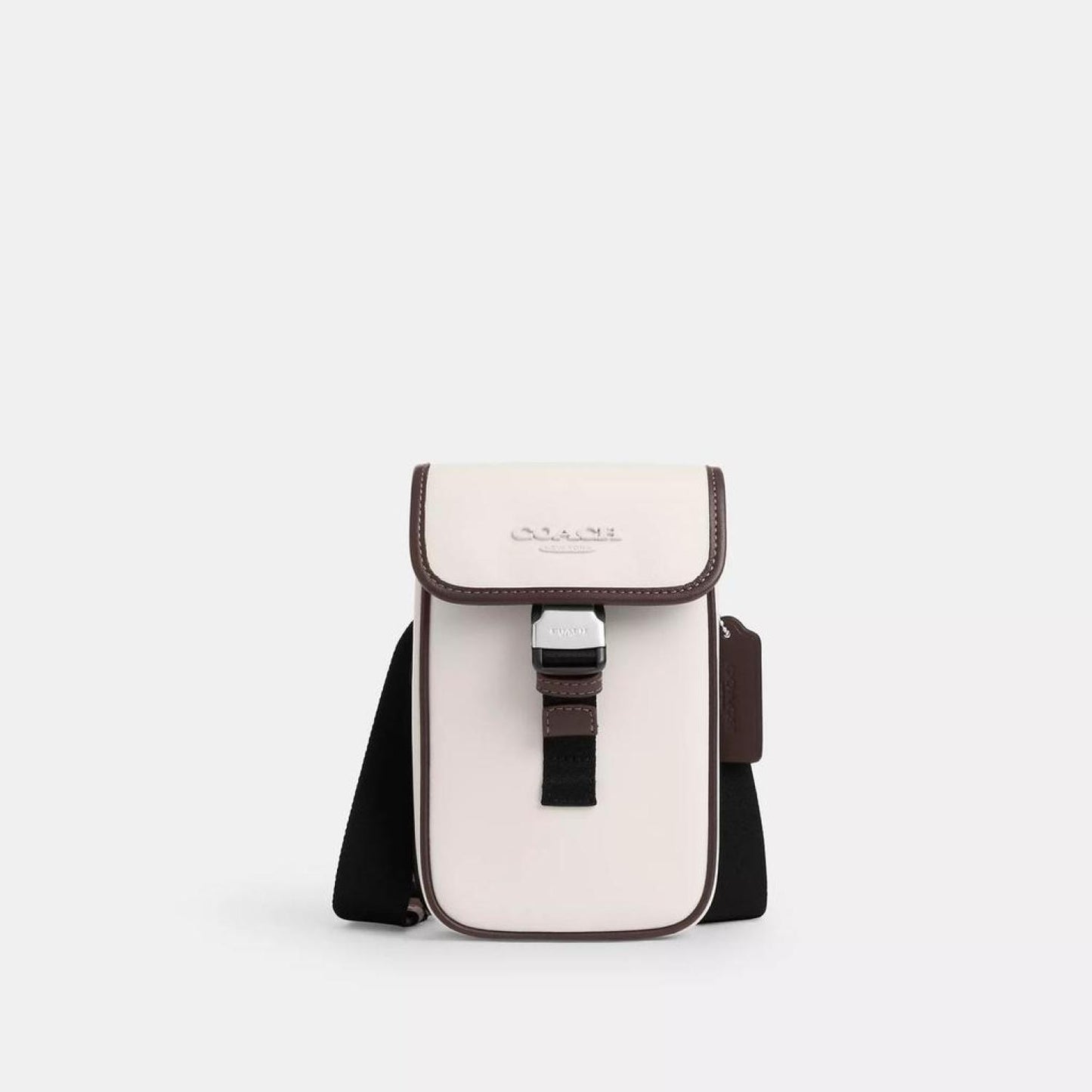 Coach Outlet Racer Phone Crossbody In Leather