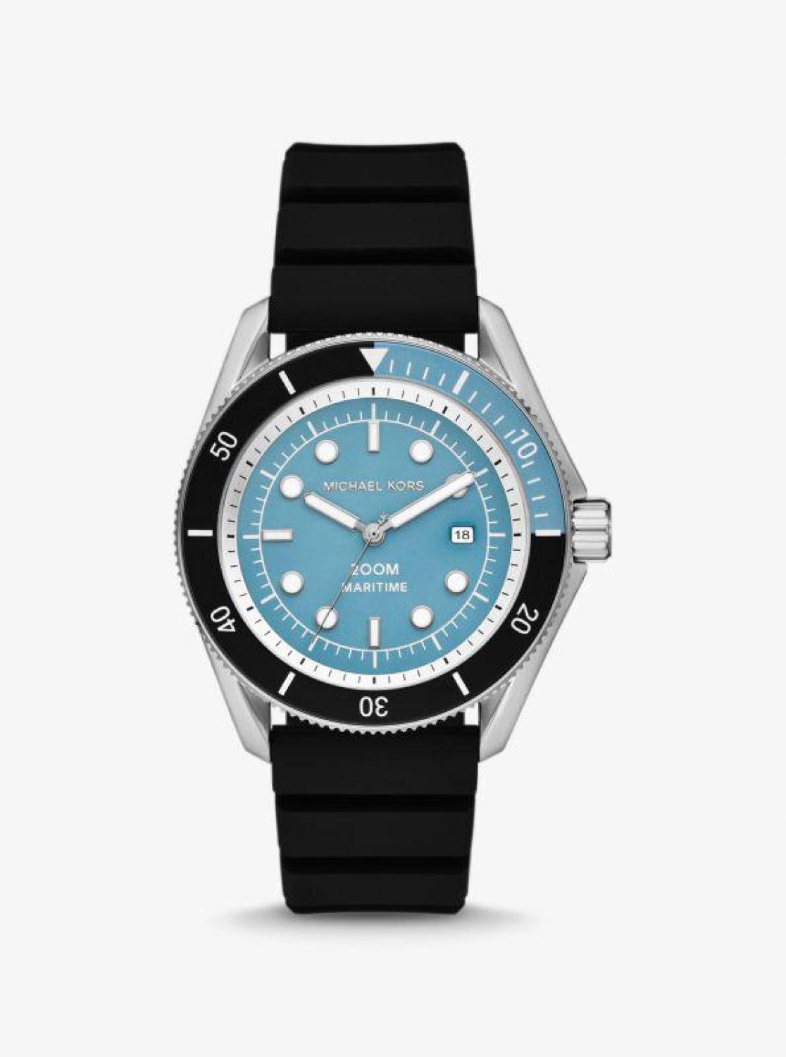 Oversized Maritime Silicone Watch