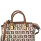 FENDI By The Way Mini FF & Leather Shoulder Bag