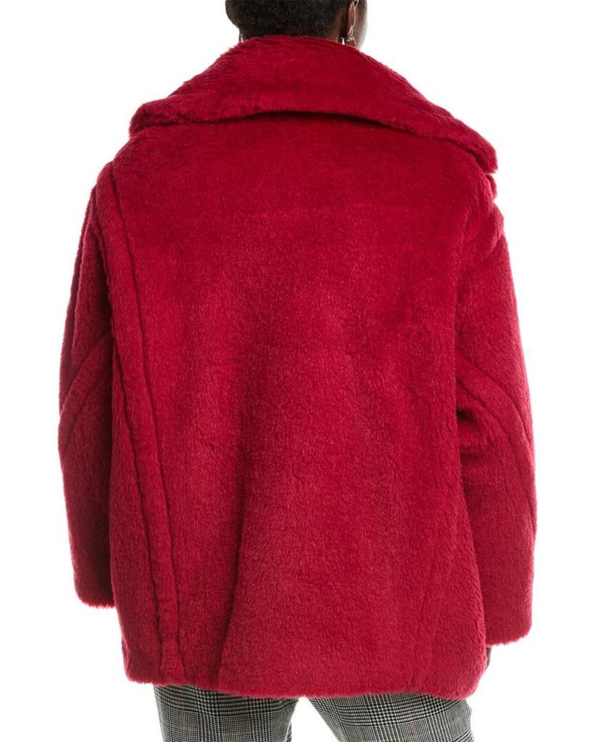 Max Mara Frais Alpaca, Wool & Silk-Blend Coat