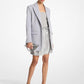 Sculptural Stretch Cotton Jersey Boyfriend Blazer