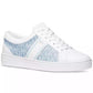 MICHAEL MMK Juno Stripe Lace-Up Low-Top Sneakers