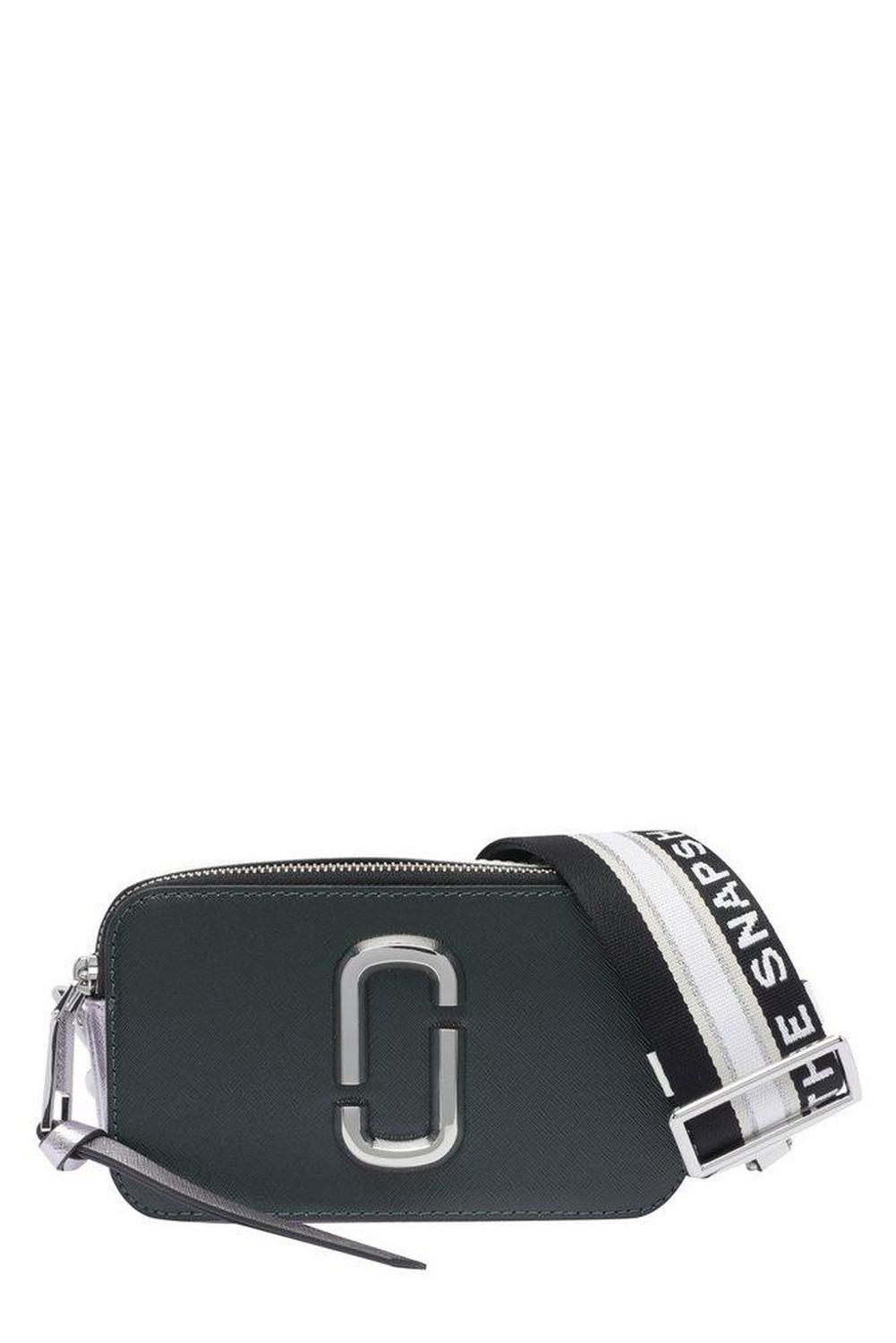 Marc Jacobs The Snapshot Logo Plaque Crossbody Bag