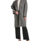 Michael Kors Collection Shawl Clutch Wool Coat