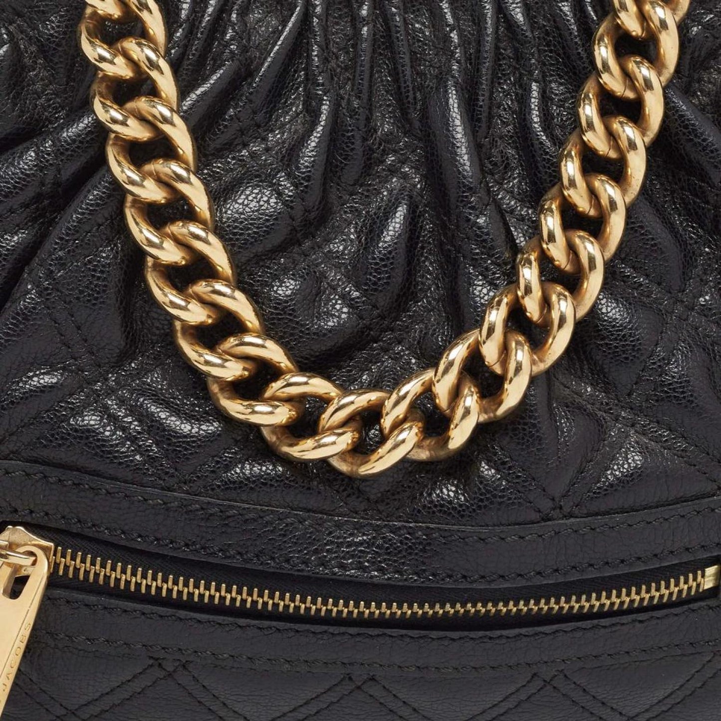 Marc Jacobs  Quilted Leather Little Stam Shoulder Bag