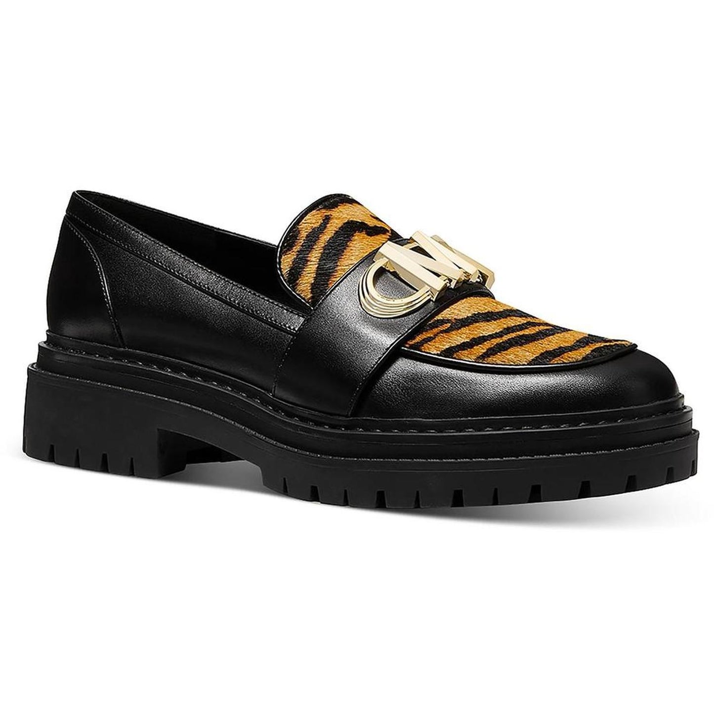 Parker Lug Loafer Womens Leather Embellished Loafers