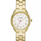 Women's Crosstown Three-Hand Gold-Tone Watch 34mm