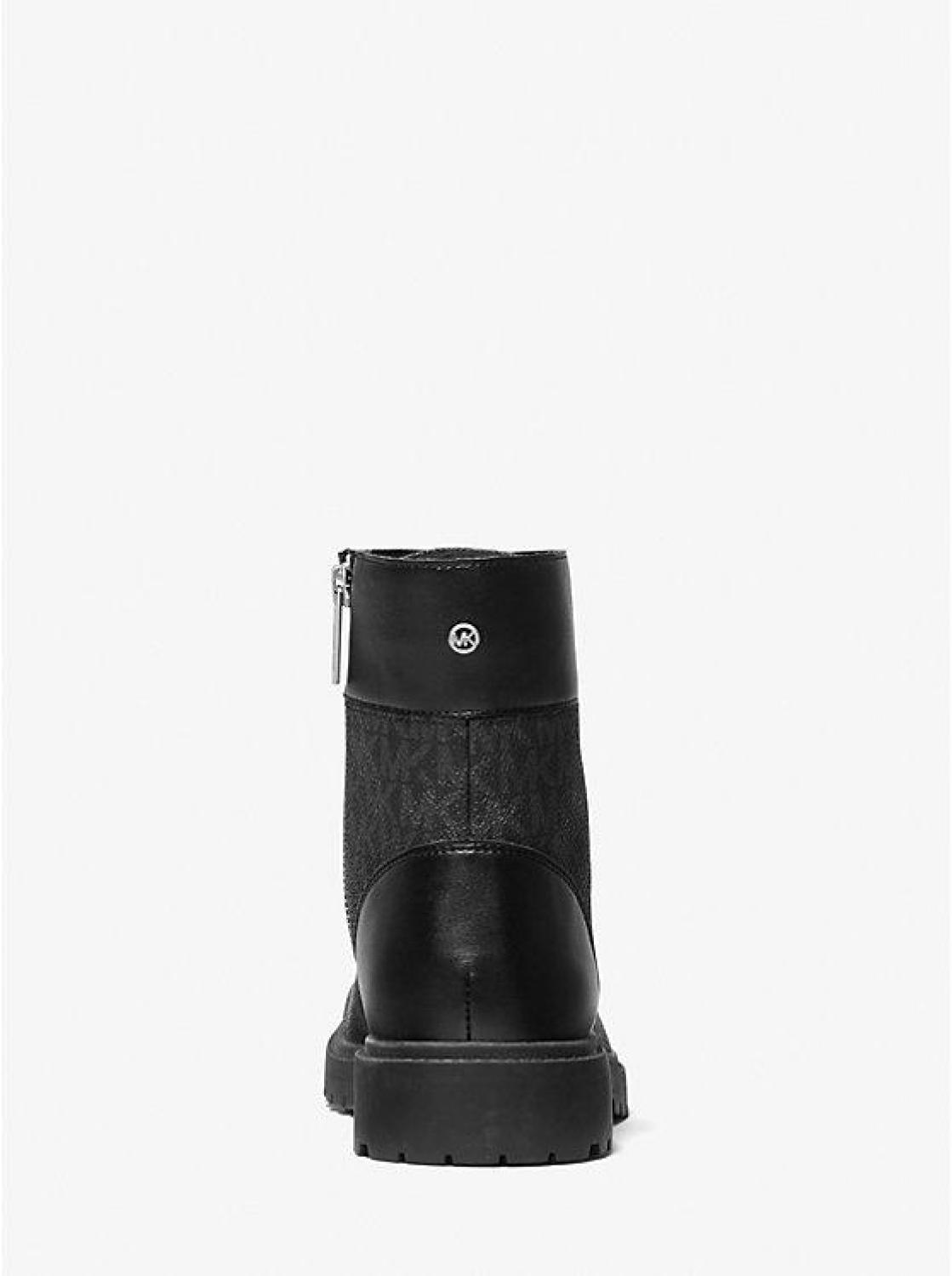 Alistair Signature Logo Combat Boot