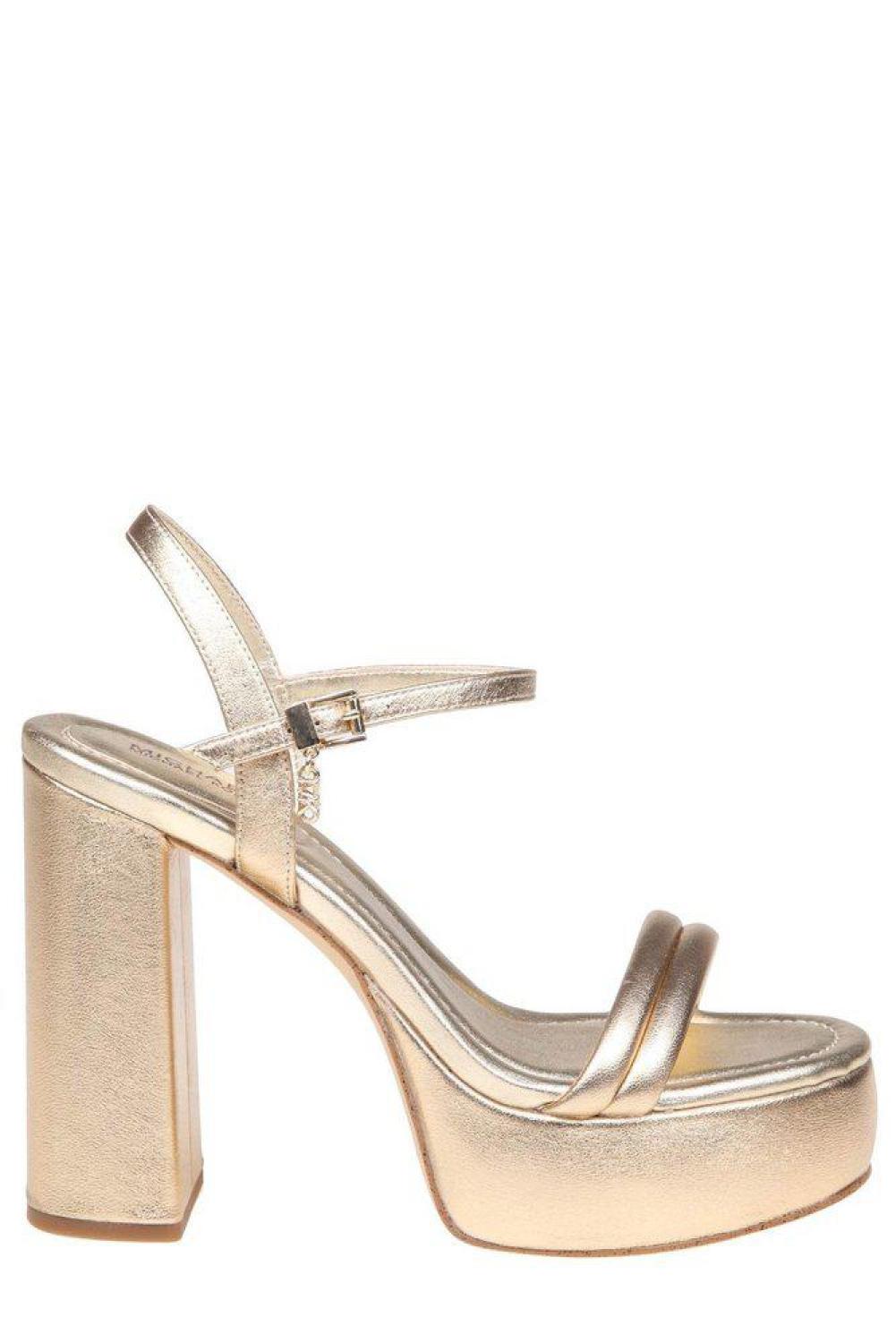 Michael Michael Kors Laci Metallic Platform Sandals