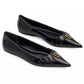 The Ali Leather Ballerina Flats