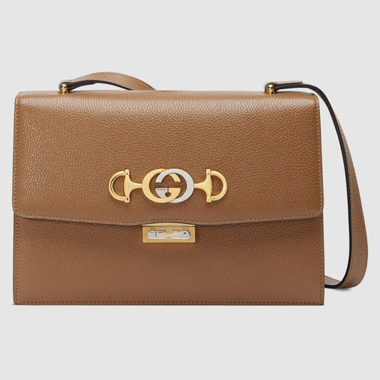 Gucci Zumi Small Leather Shoulder Bag